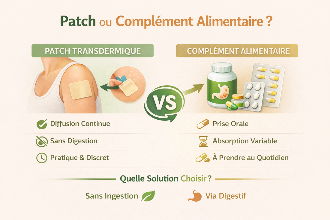 patch bien etre ou complément alimentaire