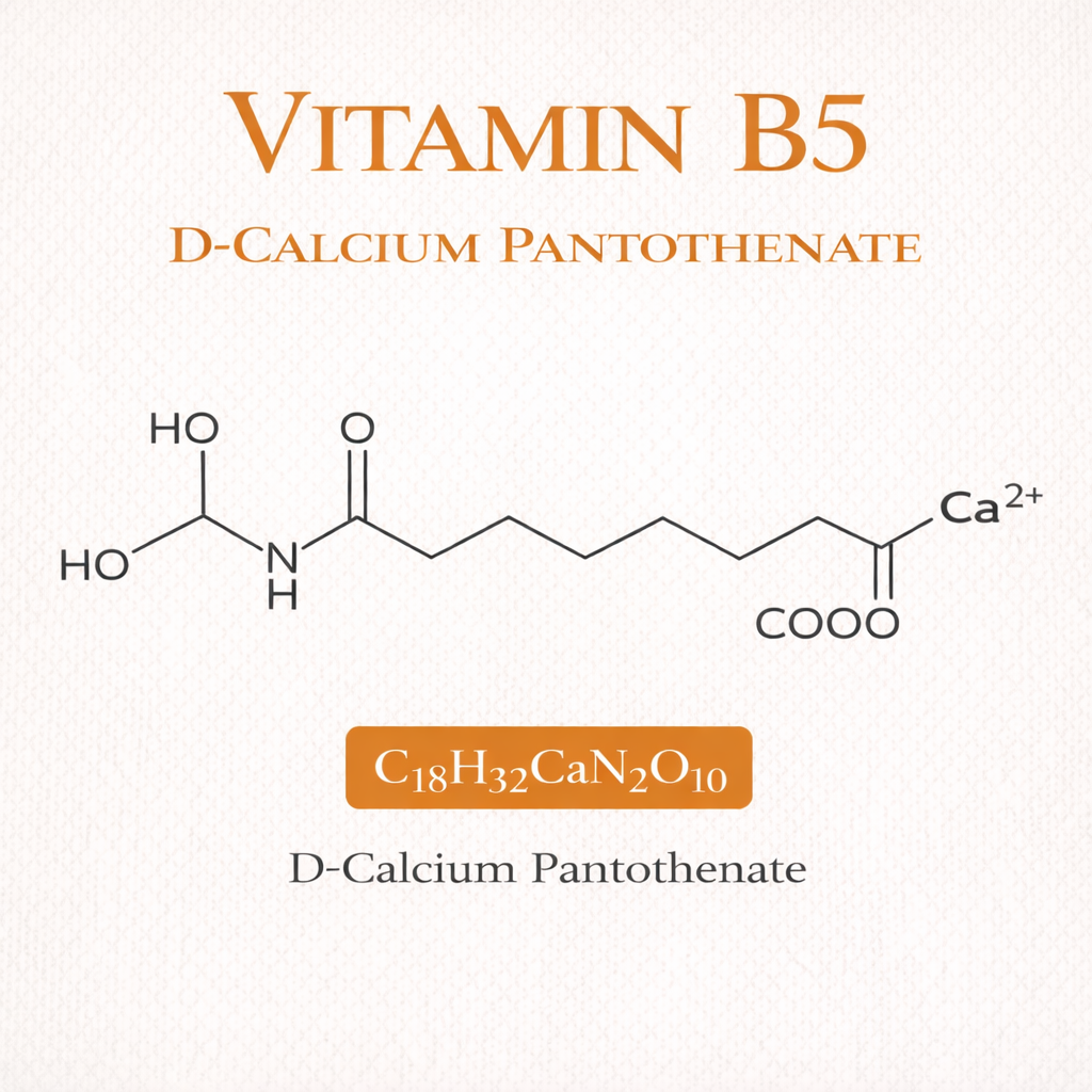 molécule vitamine B5 patch